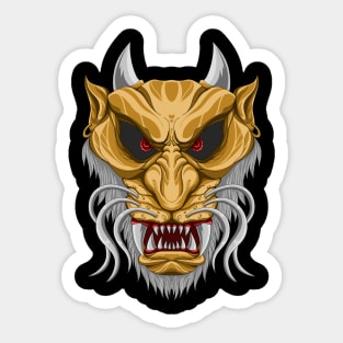 Oni lion king Sticker